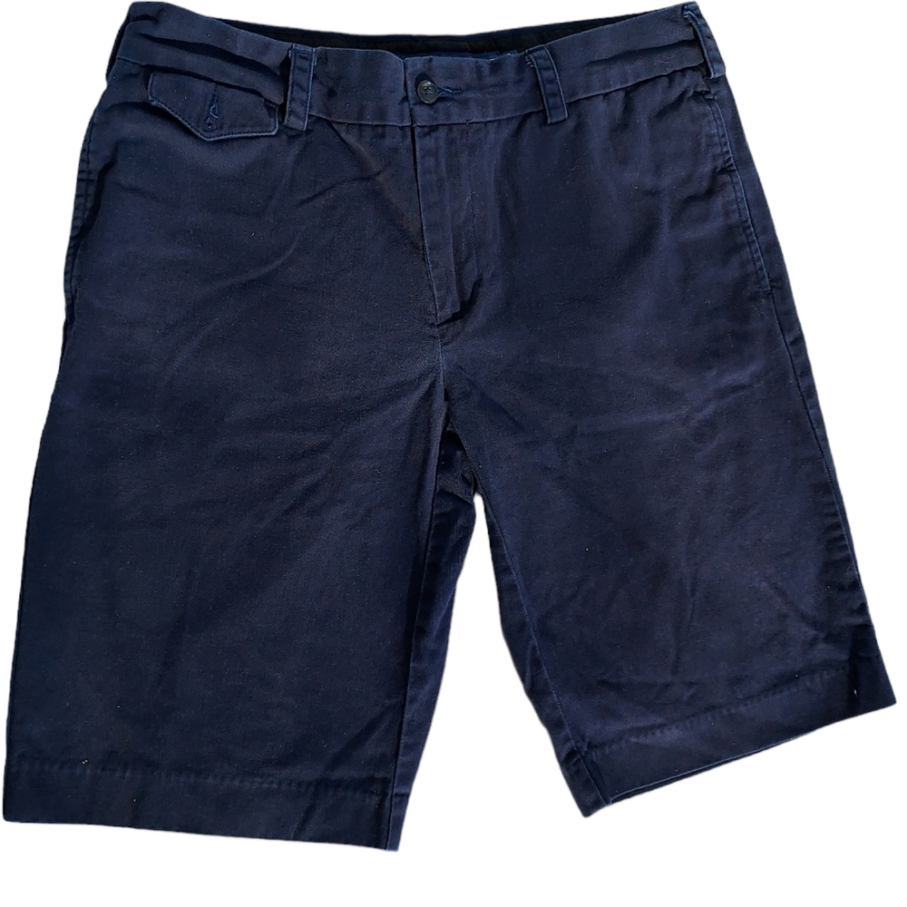 Ralph Lauren Sport Womens Navy Blue Shorts 100% Cotton Size 6